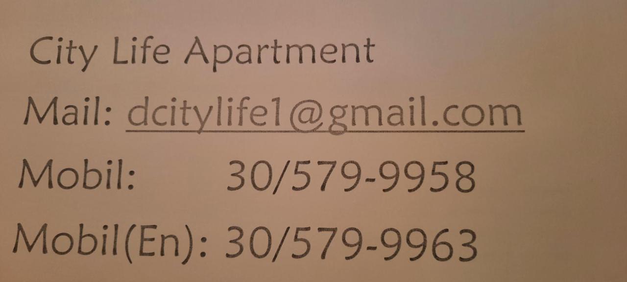 City Life Apartment Debrecen Esterno foto